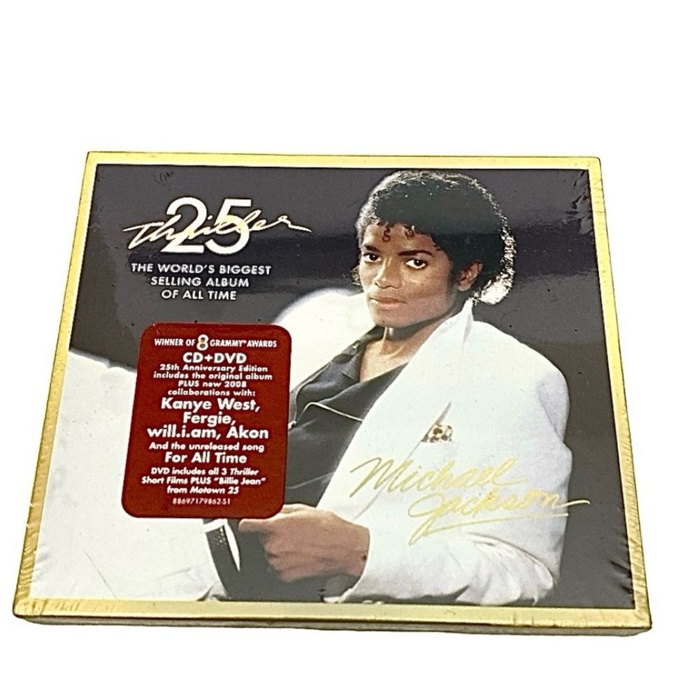 Michael Jackson Thriller 25 Anniversary CD & DVD
